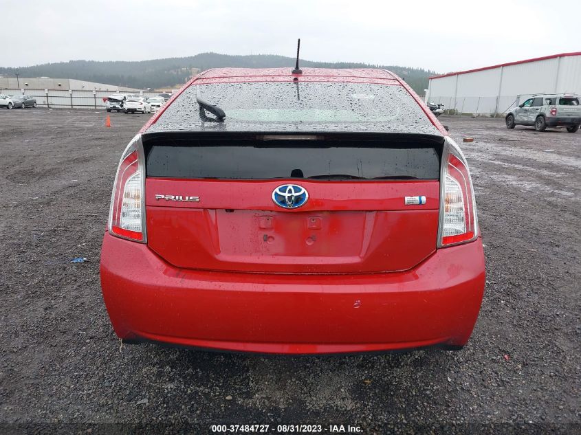 2013 TOYOTA PRIUS ONE/TWO/THREE/FOUR/FIVE - JTDKN3DUXD5628892
