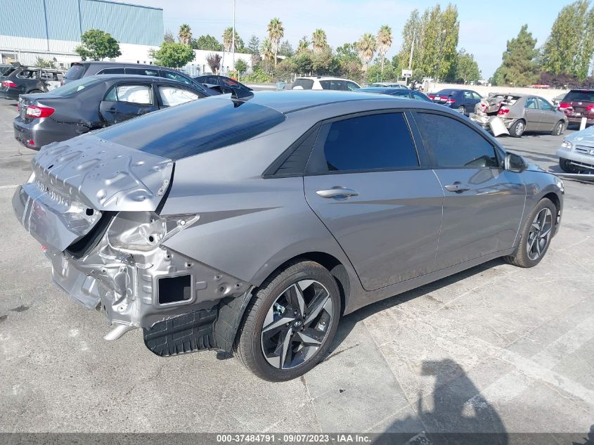 VIN KMHLS4AG0PU592525 2023 HYUNDAI ELANTRA SEL