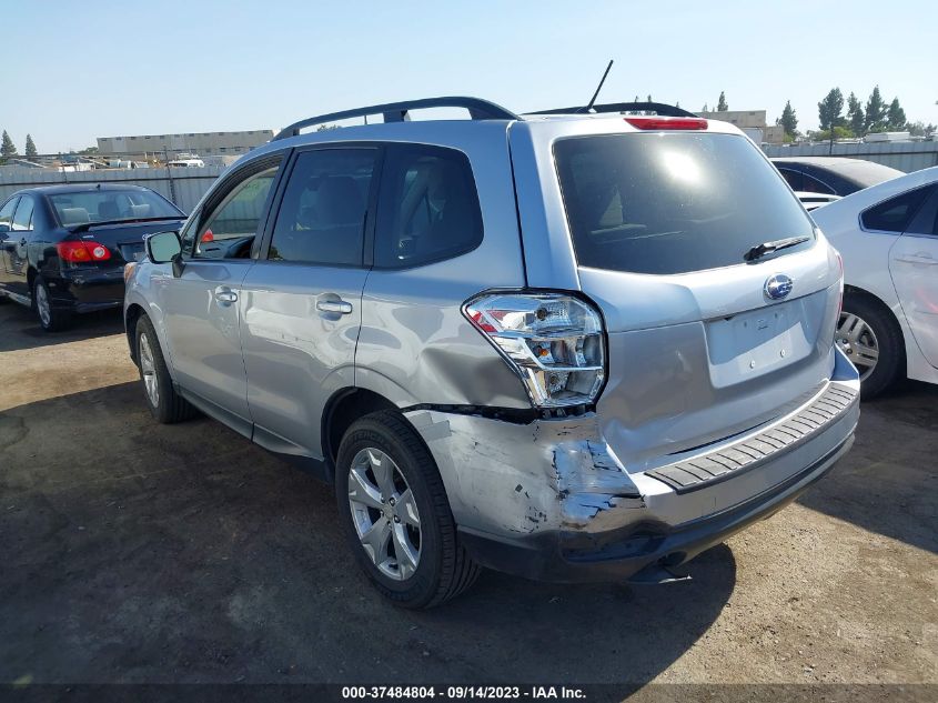 2015 SUBARU FORESTER 2.5I PREMIUM - JF2SJADC3FH580999