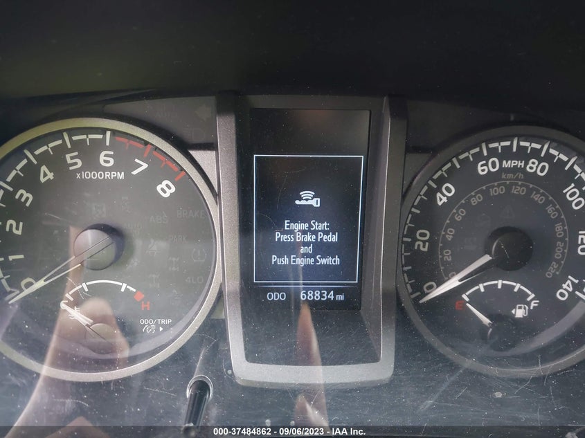 VIN 3TMCZ5AN2KM266906 2019 TOYOTA TACOMA 4WD TRD SPORT
