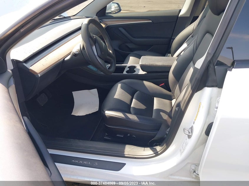 VIN 5YJ3E1EB4NF199271 2022 TESLA MODEL 3 LONG RANGE