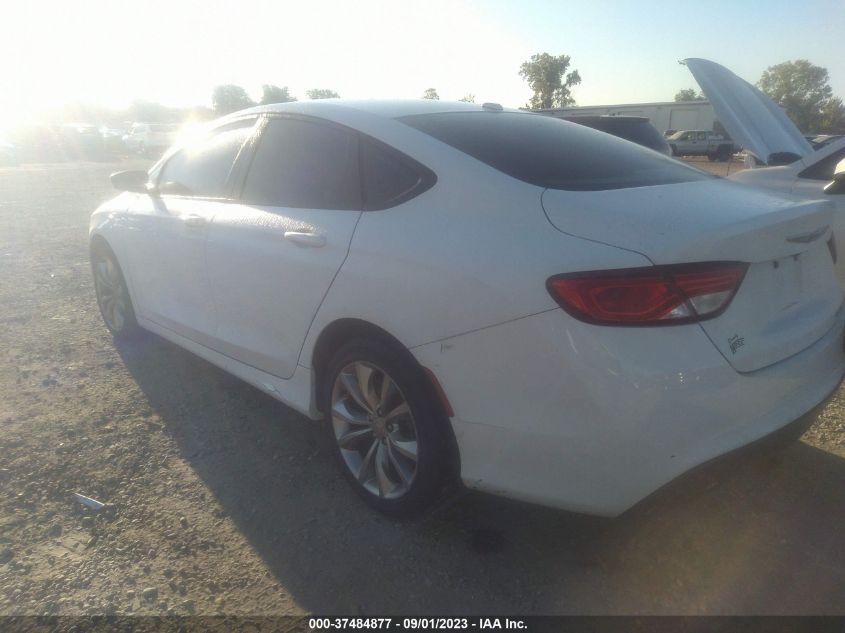 2015 CHRYSLER 200 S - 1C3CCCBB1FN712327