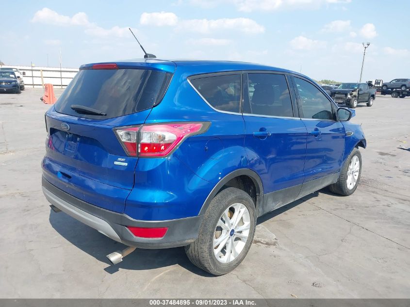 2017 FORD ESCAPE SE - 1FMCU0GD0HUA49838