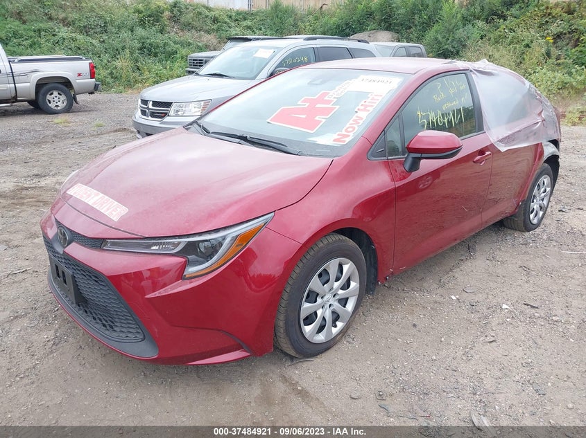 VIN JTDEPMAE3NJ200391 2022 TOYOTA COROLLA LE