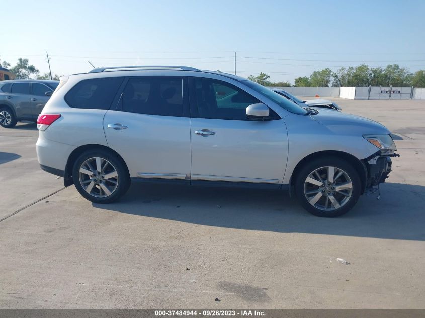 2013 NISSAN PATHFINDER PLATINUM - 5N1AR2MN4DC607515