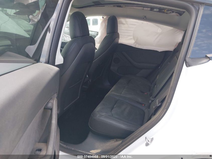 VIN 7SAYGDEFXNF489151 2022 TESLA MODEL Y PERFORMANCE
