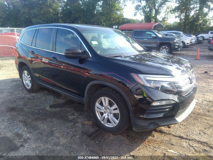 2018 HONDA PILOT LX - 5FNYF6H12JB023025