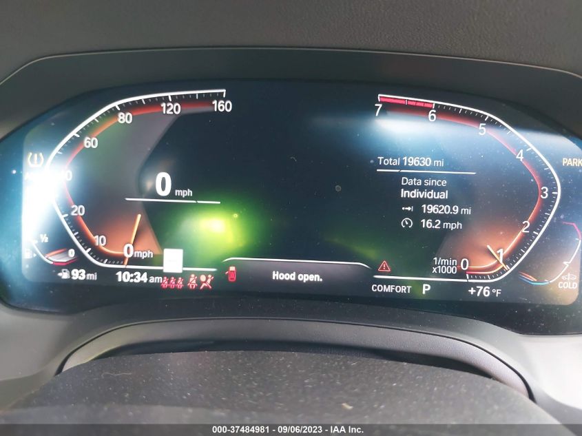 2021 BMW 330I 3MW5R1J08M8B91904