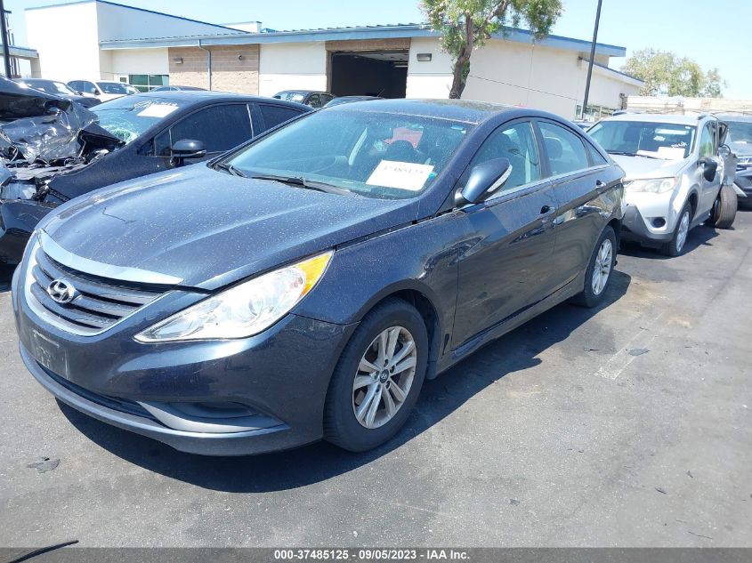 2014 HYUNDAI SONATA GLS - 5NPEB4AC2EH911909