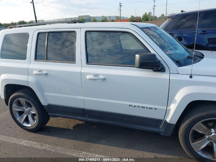 2014 JEEP PATRIOT LATITUDE - 1C4NJPFA5ED502241