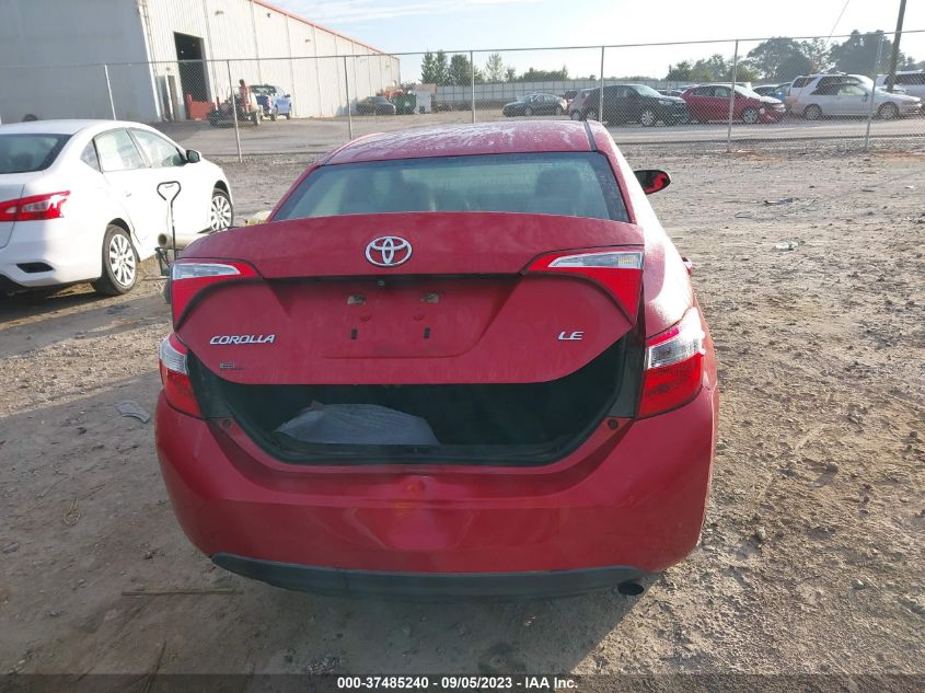 2014 TOYOTA COROLLA L/LE/S/S PLUS/LE PLUS - 5YFBURHE4EP138851