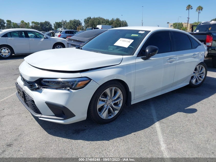 VIN 2HGFE2F55NH541852 2022 HONDA CIVIC SEDAN SPORT