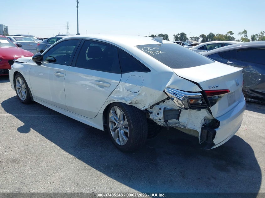 VIN 2HGFE2F55NH541852 2022 HONDA CIVIC SEDAN SPORT