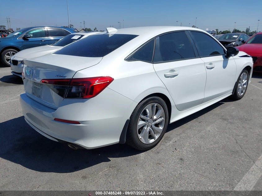 VIN 2HGFE2F55NH541852 2022 HONDA CIVIC SEDAN SPORT
