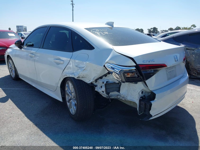 VIN 2HGFE2F55NH541852 2022 HONDA CIVIC SEDAN SPORT
