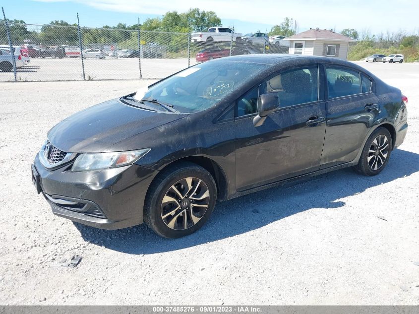 2013 HONDA CIVIC SDN EX - 19XFB2F84DE072538