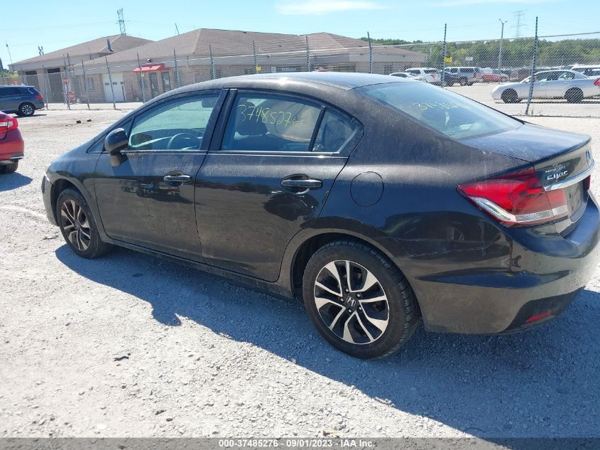 2013 HONDA CIVIC SDN EX - 19XFB2F84DE072538