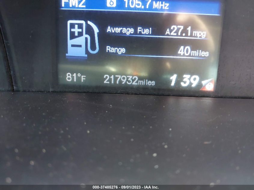 2013 HONDA CIVIC SDN EX - 19XFB2F84DE072538