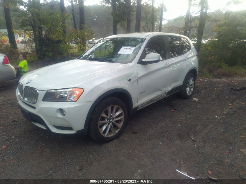 2013 BMW X3 XDRIVE28I - 5UXWX9C56D0A30208