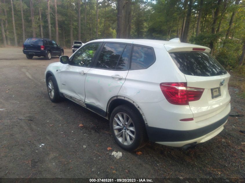 2013 BMW X3 XDRIVE28I - 5UXWX9C56D0A30208