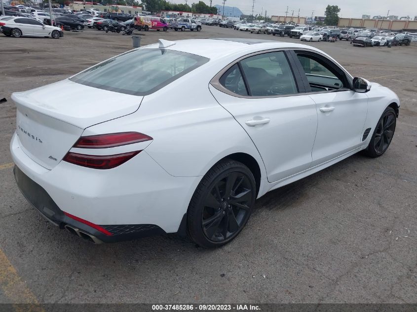 2023 GENESIS G70 2.0T - KMTG34TA7PU115233