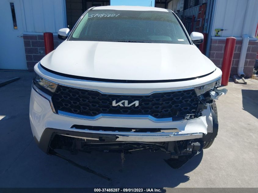 2022 KIA SORENTO LX - 5XYRGDLCXNG123239