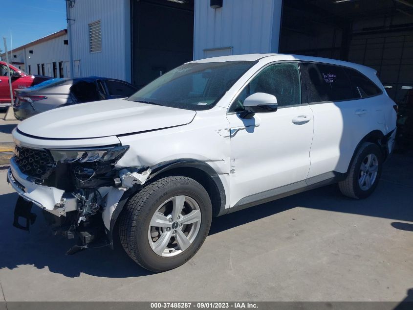 2022 KIA SORENTO LX - 5XYRGDLCXNG123239