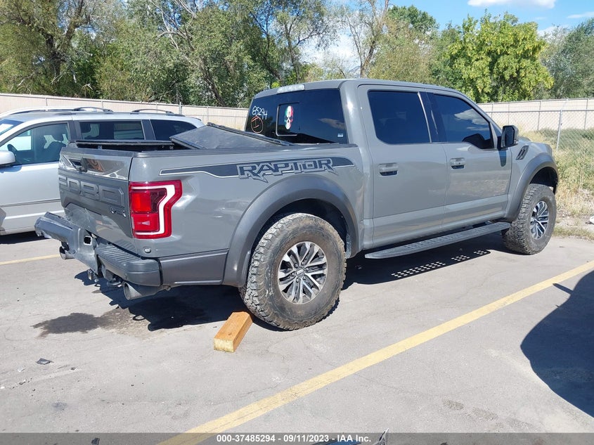 VIN 1FTFW1RG2LFC05240 2020 FORD F-150 RAPTOR