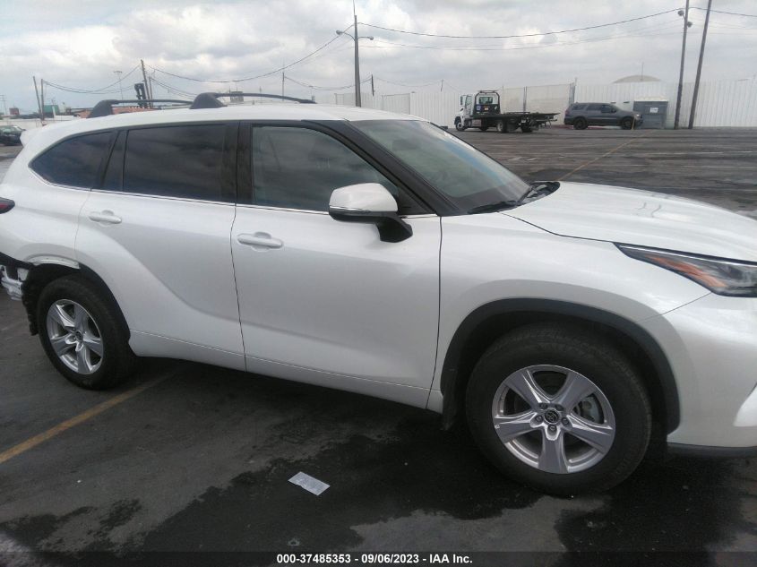 2022 TOYOTA HIGHLANDER LE - 5TDZZRAHXNS136145