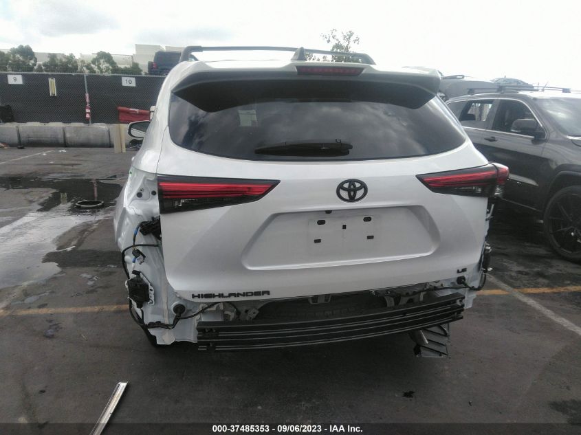 2022 TOYOTA HIGHLANDER LE - 5TDZZRAHXNS136145