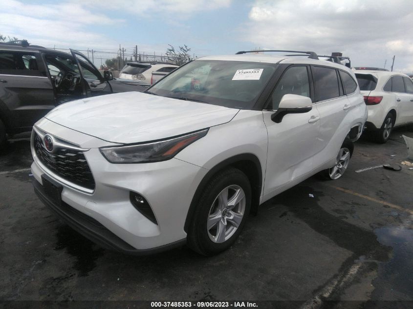 2022 TOYOTA HIGHLANDER LE - 5TDZZRAHXNS136145