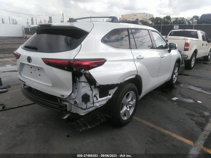 2022 TOYOTA HIGHLANDER LE - 5TDZZRAHXNS136145