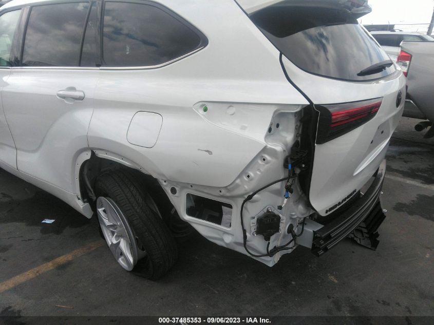 2022 TOYOTA HIGHLANDER LE - 5TDZZRAHXNS136145