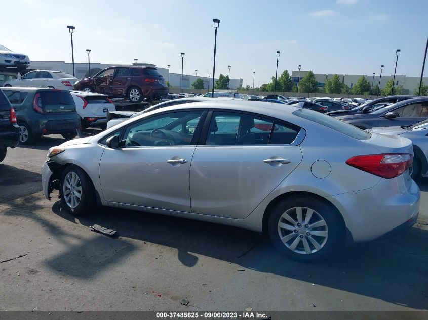 2014 KIA FORTE EX - KNAFX4A87E5127949