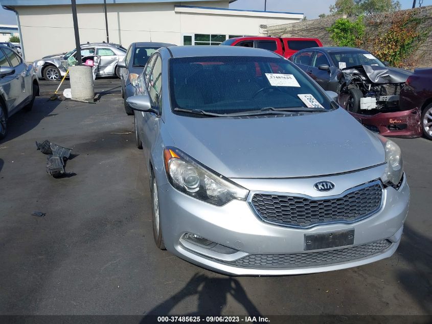2014 KIA FORTE EX - KNAFX4A87E5127949