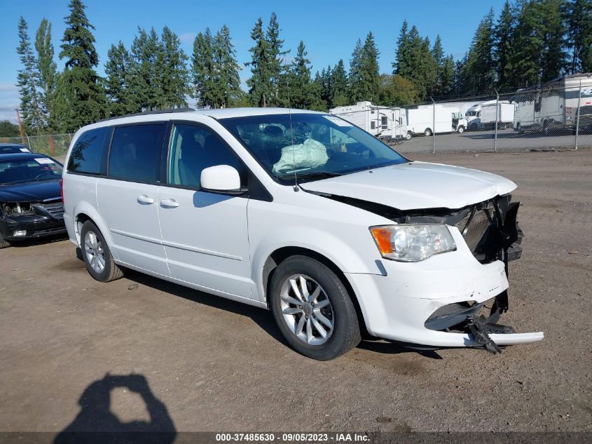 2014 DODGE GRAND CARAVAN SXT - 2C4RDGCG0ER128152