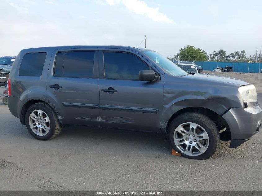 2014 HONDA PILOT LX - 5FNYF3H28EB026119