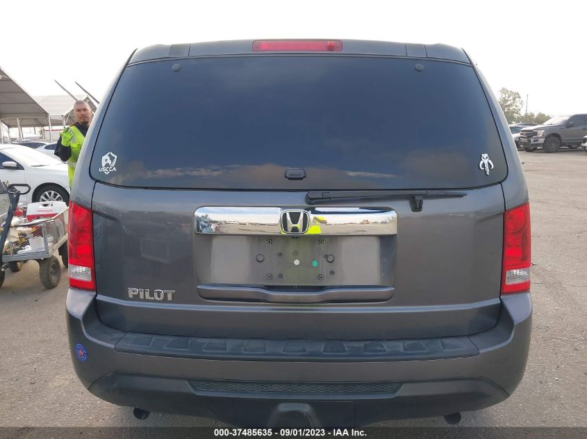 2014 HONDA PILOT LX - 5FNYF3H28EB026119