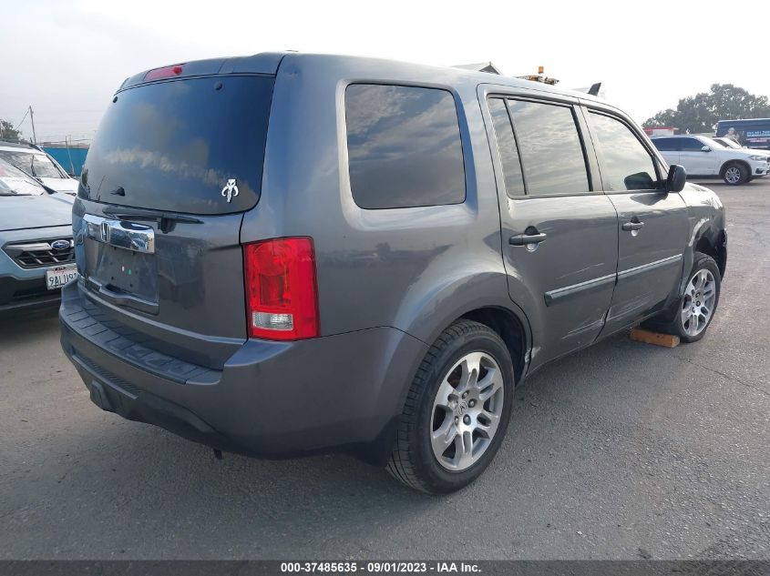 2014 HONDA PILOT LX - 5FNYF3H28EB026119