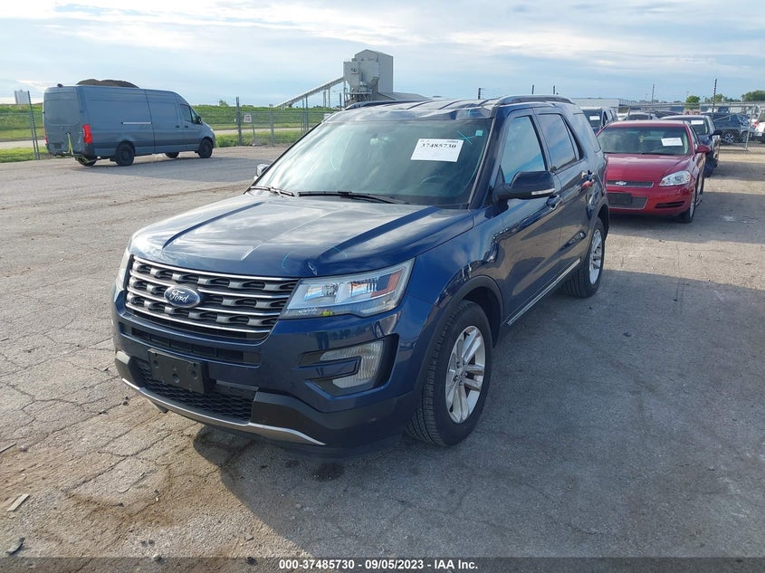 VIN 1FM5K7DH1HGD81042 2017 FORD EXPLORER XLT