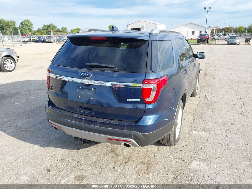 VIN 1FM5K7DH1HGD81042 2017 FORD EXPLORER XLT
