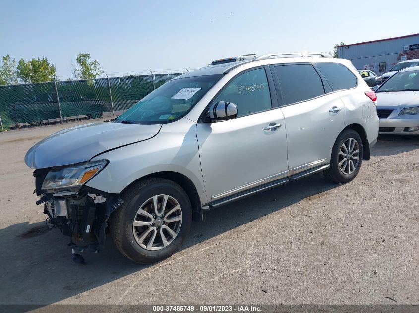 2016 NISSAN PATHFINDER SL - 5N1AR2MM1GC604258