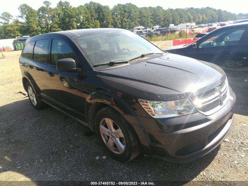 2013 DODGE JOURNEY AMERICAN VALUE PKG - 3C4PDCAB3DT586481