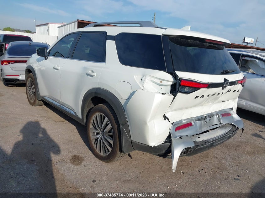 VIN 5N1DR3DHXPC241187 2023 NISSAN PATHFINDER PLATINUM