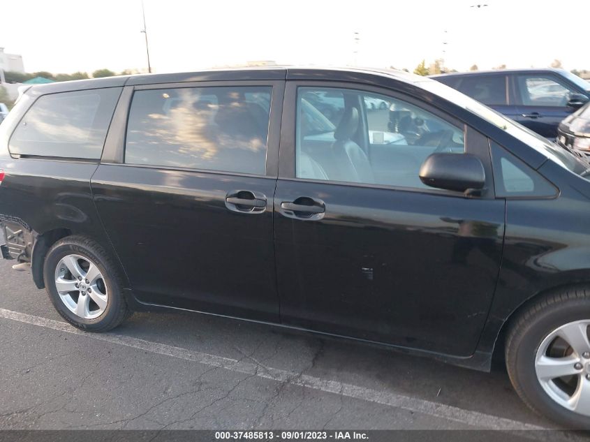 2014 TOYOTA SIENNA L - 5TDZK3DC4ES492527