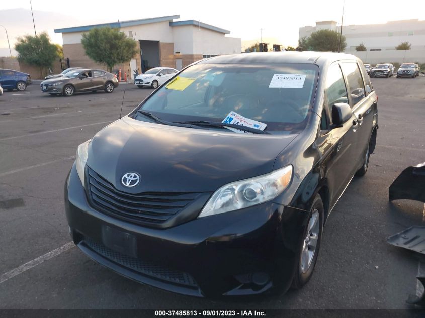 2014 TOYOTA SIENNA L - 5TDZK3DC4ES492527
