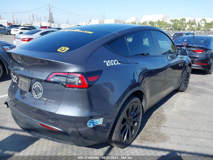 2021 TESLA MODEL Y LONG RANGE - 5YJYGDEE6MF183146