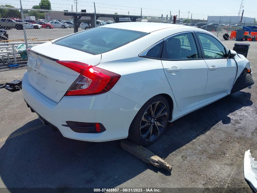 2HGFC2F82MH552242 Honda Civic Sedan SPORT 4