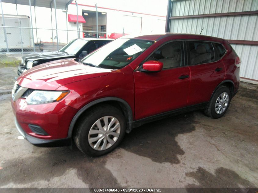 2016 NISSAN ROGUE S/SL/SV - JN8AT2MT0GW009787