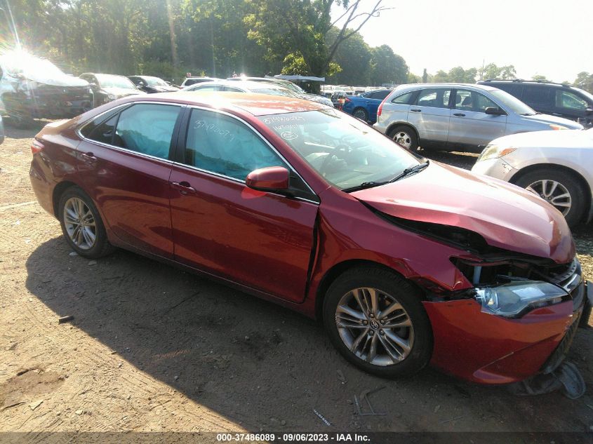 2016 TOYOTA CAMRY XLE/SE/LE/XSE - 4T1BF1FK3GU609152